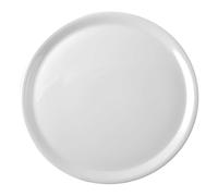 Set 6 Platos de Pizza Napoli Blancos Porcelana Ø 33CM Saturnia Platos Pizzería
