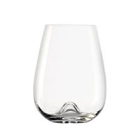 Set 6 Vasos De Agua De Vidrio Cristal 475 Ml Vulcano