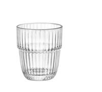 Set 6 Vasos Dof De Vidrio Transparente Barshine Cl 39,5