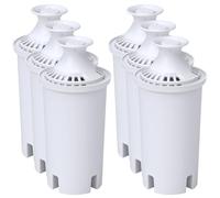 Set 6x Premium Filtro de Agua compatible con BWT Anna Krüge, kompatibel mit Zelmer ZPJA3410 Wasserkrug, Spender | 6 Piezas, Filtros, Repuestos, Accesorios