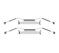 Set Accesorios Mordaza de Freno 2 Piezas HELLA para entre Otros VW Transporter