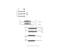 Set Accesorios Zapatas de Freno TRISCAN Iam-Expertise para U. A. Seat Córdoba