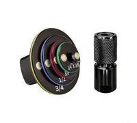 Set Adaptador UK a EU, G a E/F, Viaje Seguro Set Adaptador UK(Black) | Para viajes a para europa, convierte UK, seguro para niños, para acero , 250V 10A