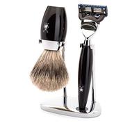 Set Afeitado Mühle Brocha Afeitar, Maquinilla Gillette® Fusion & Soporte Kosmo