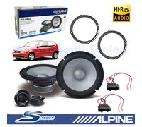 Kit De Altavoces Coaxiales Alpine S2-S65 De 2 Vías 165 Mm 240W