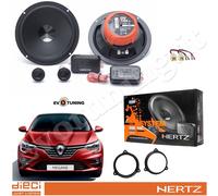 Set Arcas Altavoces Hertz Dsk 165.3 Traseros para Renault Megane IV De 2016