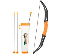 Set arco y flechas 50 cm con dianas y funda warriors
