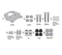 Set Ataque GIVI sr5619 para Bauletto Monokey/Monolock, Piaggio MP3 HPE 400-530