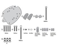 Set Ataque Trasero GIVI sr1189 para Bauletto Monolock Honda Sh 125-150-350