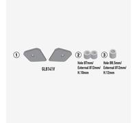 Set Ataque Trasero GIVI SR5623 para Bauletti Monolock, Piaggio Liberty 50-125