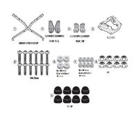 Givi SR, kit de transporte/montaje topcase male