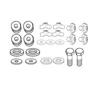 Set Ataques GIVI D446KIT para Parabrisas 446DT,MBK Skycruiser 125 / X-Max 125-25