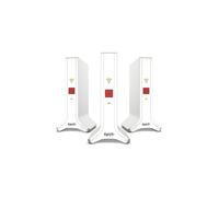 Set AVM FRITZ!Mesh 4200 Repetidor Wi-Fi 6E Doble banda 4200 Mbit/s Rojo y Blanco