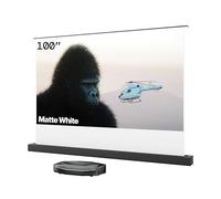 Set AWOL VISION Aetherion Pro + Pantalla de Suelo de 100 Pulgadas - Proyector de Ultra Corta Distancia con láser RGB Triple, 4K UHD, HDR10+, Dolby Vision y Atmos, para Cine en casa y Videojuegos