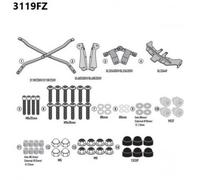 Set Baca GIVI 3119fz para Bauletto Monokey/Monolock, Suzuki GSX s1000
