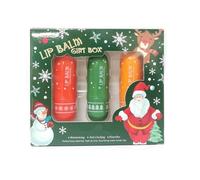Set Bálsamo Labial Navideño, Balsamo Labiald, Bálsamos Labiales, Hidratante Labial, Protector Labiales, Hydrating Lip Balm Set, Cuidado Hidratante de Labios, Christmas Winter Lip Balm Set, 3 Piezas
