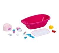 Set Bañera Muñecas Klein Princess Coralie Rosa 10 Piezas