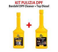 Bardahl - Aditivos limpiador inyectores diésel, compatible con filtro de partículas, lubricar los inyectores y la bomba de gasóleo, 2 x 500 ml