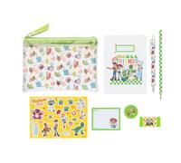 Grupo Erik Set Papeleria Toy Story - Estuche con Kit de Escritura Escolar con Cuaderno A6, Bolígrafo, Lápiz, Pegatinas y Notas Adhesivas | Material Escolar y papelería, Disney Regalos