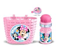 Set Basket + Drinking Bottle + Bell Disney Minnie Set Cesta + Botella para Beber + Campana