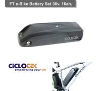 Set Batería FT 36v 16 Ah. Ciclotek