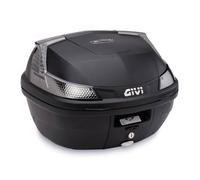 Set Bauletto Y Placa Trasera Monolock Negro GIVI b37nt Blade Tech 37 Litros