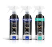 Set Bike on Wax Slick Ride: 2x CleanALL Bike Cleaner y 1x Ride & Shine Polish, Desengrasante y Abrillantador para Bicicletas, Limpiador Concentrado que Elimina la Suciedad y la Mugre Más Incrustada