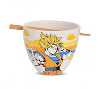Set Bol para Ramen con Palillos Son Goku Dragon Ball Z 473 mls
