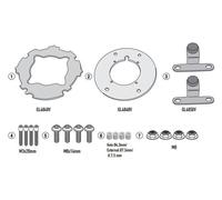 Set Brida GIVI bf61 para Bolsas Depósito Tanklock / Ed Yamaha Tenere 700 (Desde