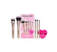 Set Brochas Maquillaje Candy Glam