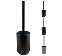 Set brosse wc Spirella Jaro Noir pétrole Mat à poser