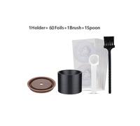 (Set C) Kit di cápsulas Nespresso Vertuo riutilizzabili por cápsula VertuoLine con sigilli en aluminio