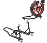 Set: Cabalette n. opaco + Caballete Movil Aparcamiento delantero XB2 negro