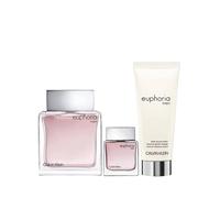 Set calvin klein: euphoria, eau de toilette, for men, 100 ml + euphori