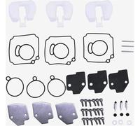 Set Carburador Fueraborda Kit Completo De Reparación Carburador Para Motor Fueraborda Para Tohatsu M40 50 CV 2 Tiempos. Kits 3C8-87122-1 3C8871222M Renovación Motor Marino