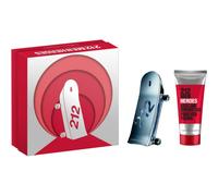 Set carolina herrera: 212 heroes, eau de toilette, for men, 90 ml + 21