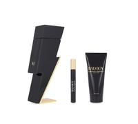 Set carolina herrera: bad boy, eau de toilette, for men, 100 ml + bad