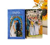 Set Cartas Tarot 78 Hojas Papel Coleccionable Accesorio De Literatura Rusa
