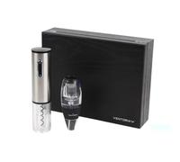 set cata vino - incluye sacacorchos eléctrico, ideal para descorchar botellas fácilmente, diseño elegante, material perfecto para eventos.