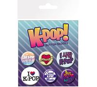Set chapas K-pop modelo 2