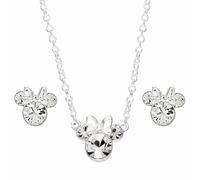 Set colgante + pendientes minnie disney plata