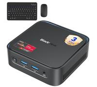 Blackview 2026 Nuevo MP50 Mini PC Ryzen 5 3500U (Superior 4300U, hasta 3.7GHz), 16GB RAM 512GB SSD, W-11 Pro Ordenador de Sobremesa, Teclado y Ratón Incluidos, Dual WiFi,4K@60Hz, para Teletrabajo