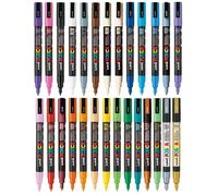 Set Completo De 27 Marcadores De Pintura Uni Posca PC-3M