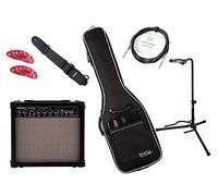 Set Completo Rocktile Add On para Guitarras Eléctricas Medium incl. Amp, Funda, Correa, Soporte, Cable y Púas
