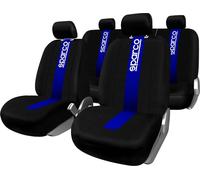 Set Completo SPC1011 Asiento Azul para Coche Universales Delantera y Trasera