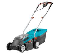 Set cortacésped con batería PowerMax Li-40/32 de GARDENA: segadora hasta 280 m², ancho de corte 32 cm, volumen 40 l, altura de corte 20-60 mm, manillar plegable, con batería y cargador (5033-20)