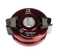 Set cortador cabezal moldurera con 6 cuchillas y 6 limitadores h40 Holzmann