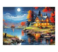 Set Creativo de Rompecabezas de 1008 Piezas 6 Rompecabezas Individualmente Envasados para un Desafío Progresivo de 6 Días Se Convierte en una Obra de Arte de 70×50 cm