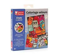 Set Creativo de Tarjetas para Colorear con Diseño de Gatos