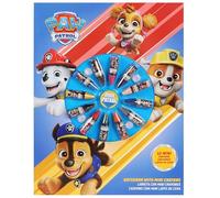 Set creativo para colorear y escribir, cuaderno + 12 mini ceras (Paw Patrol)
